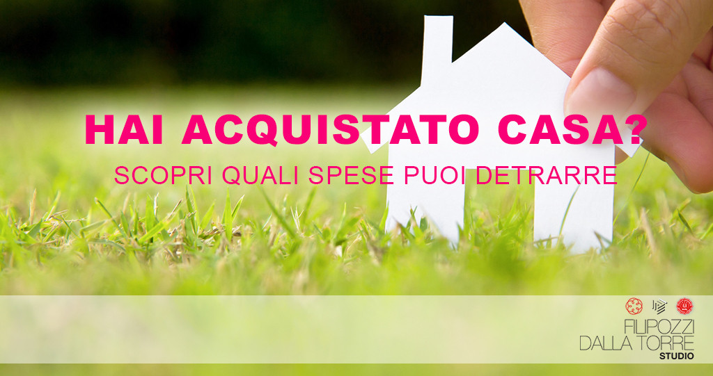 Hai acquistato casa? ecco le spese detraibili Spese mutuo detraibili