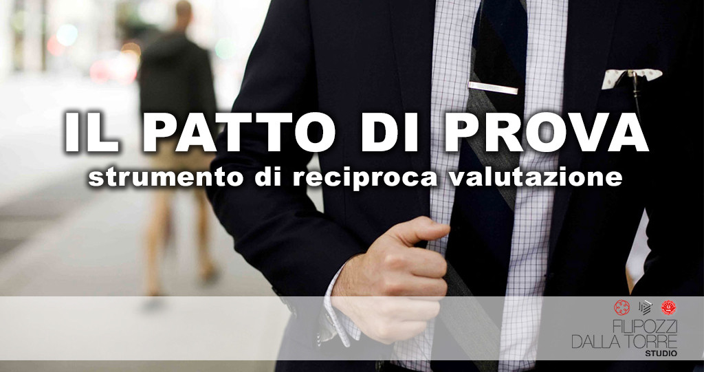 patto di prova