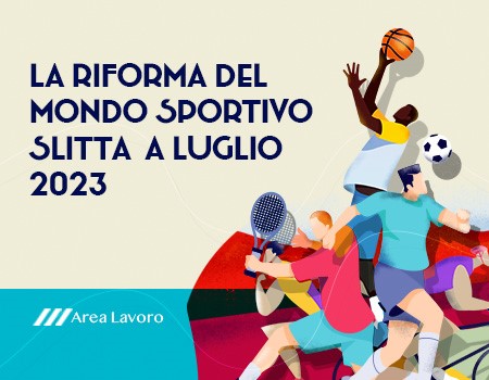 La Riforma del mondo sportivo slitta a luglio 2023